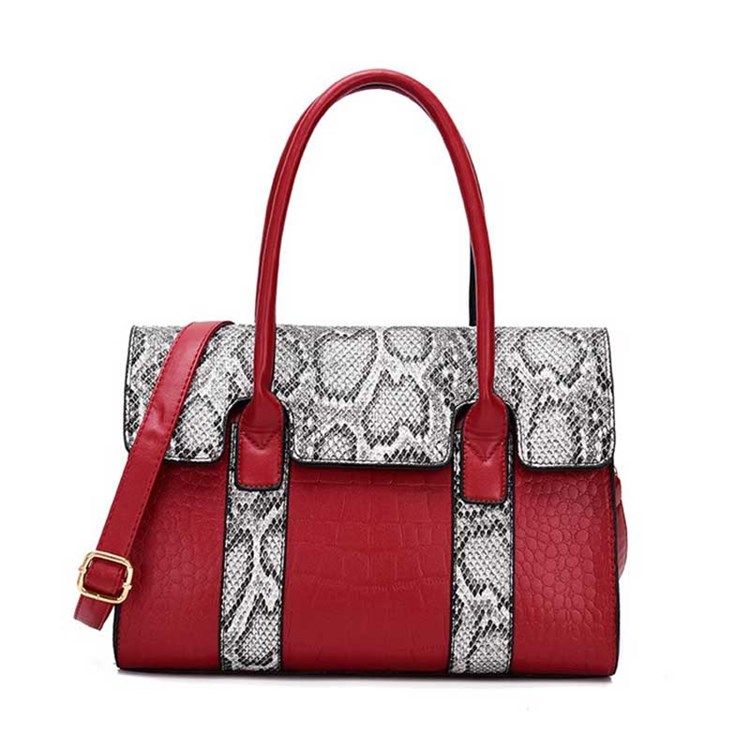 Sac Fourre-tout Rectangle En Serpentine