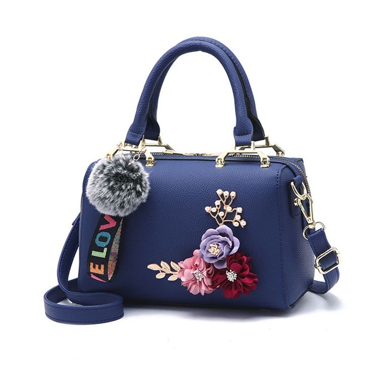 Sac À Main Pour Femme À Fermeture Éclair Florale À La Mode