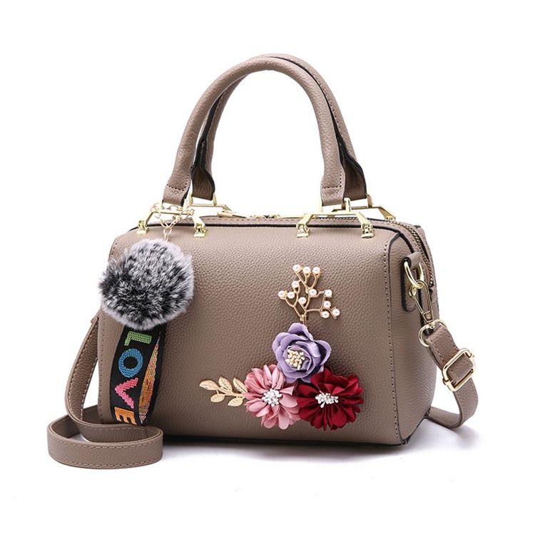 Sac À Main Pour Femme À Fermeture Éclair Florale À La Mode