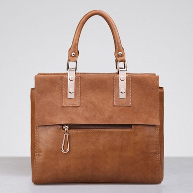 Sac À Main Pour Femmes De Couleur Unie De Style Moderne