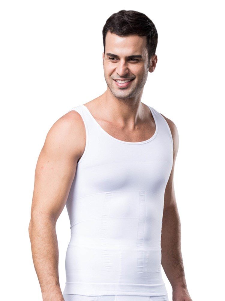 Débardeur Corset Sans Couture Pour Homme