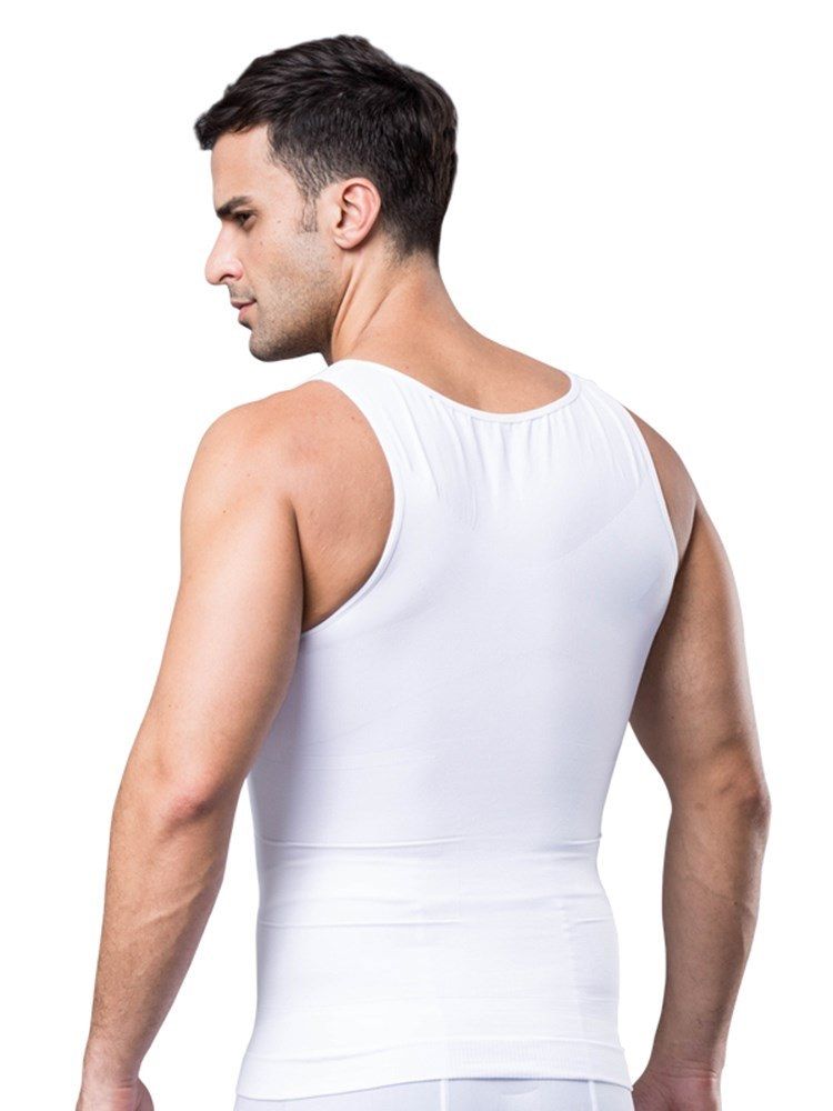 Débardeur Corset Sans Couture Pour Homme