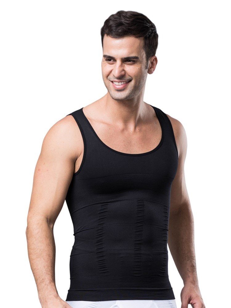 Débardeur Corset Sans Couture Pour Homme