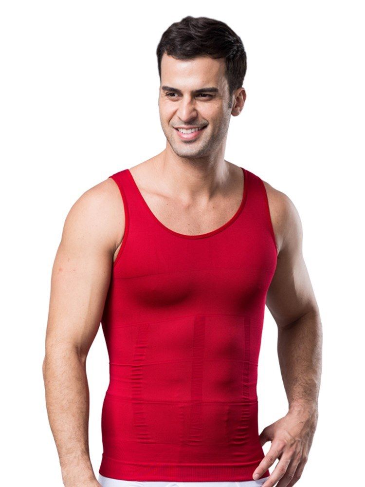 Débardeur Corset Sans Couture Pour Homme