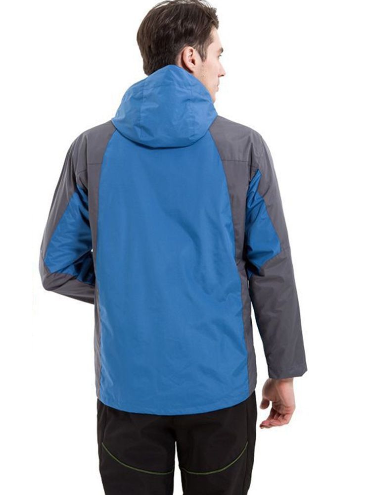 Hauts De Costume Deux Pièces En Polyester Coupe-vent Pour Hommes