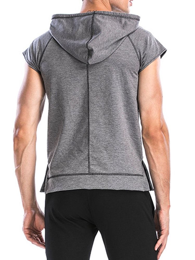 Hauts De Sport À Capuche Anti-friction Pour Hommes