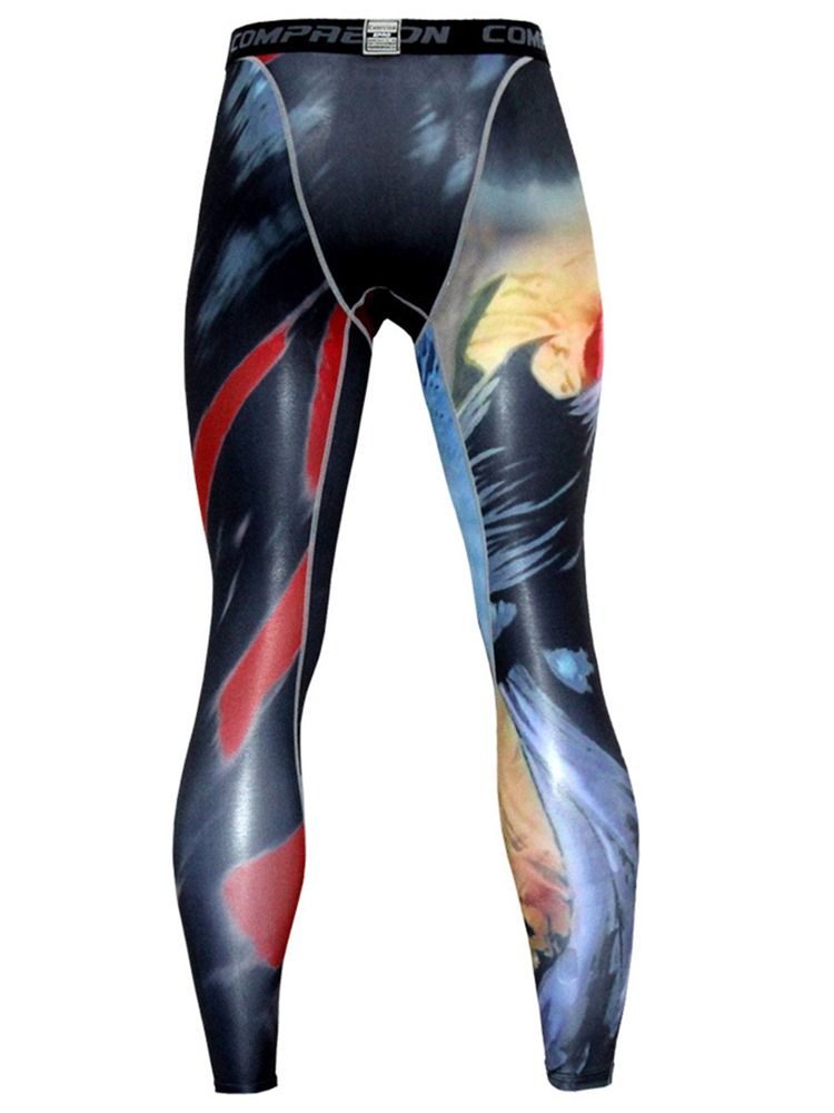 Leggings Respirants En Mélange De Coton Pour Hommes