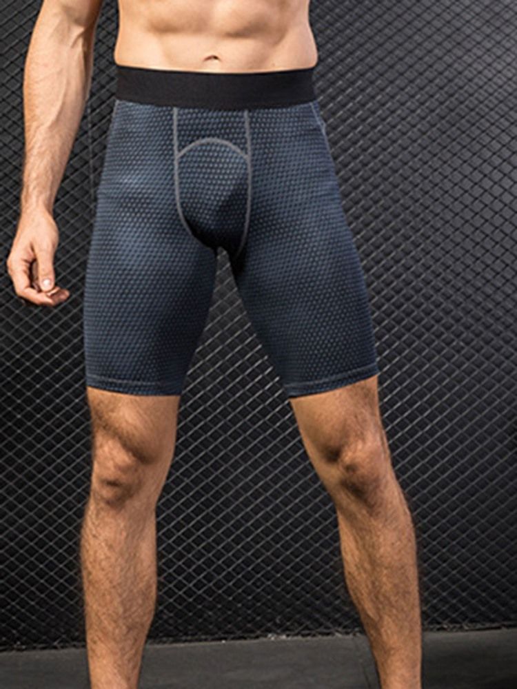 Pantalon De Sport De Course À Séchage Rapide Pour Hommes Été Solide