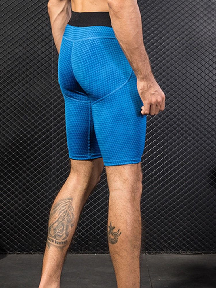 Pantalon De Sport De Course À Séchage Rapide Pour Hommes Été Solide