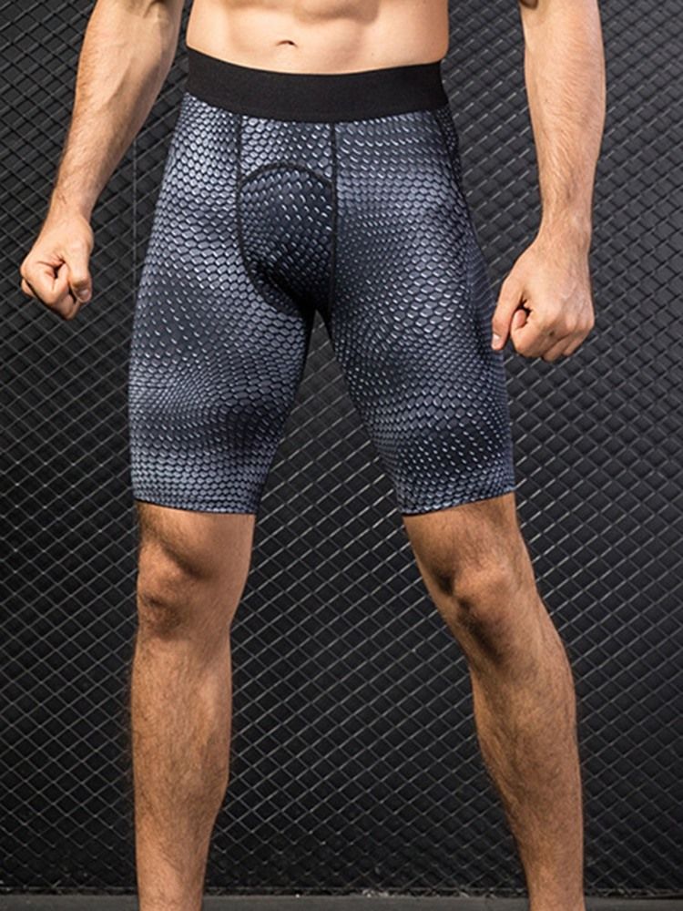 Pantalon De Sport De Course À Séchage Rapide Pour Hommes Été Solide