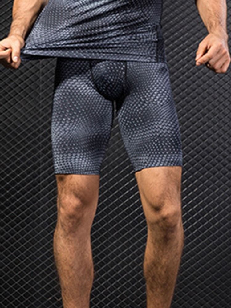 Pantalon De Sport De Course À Séchage Rapide Pour Hommes Été Solide