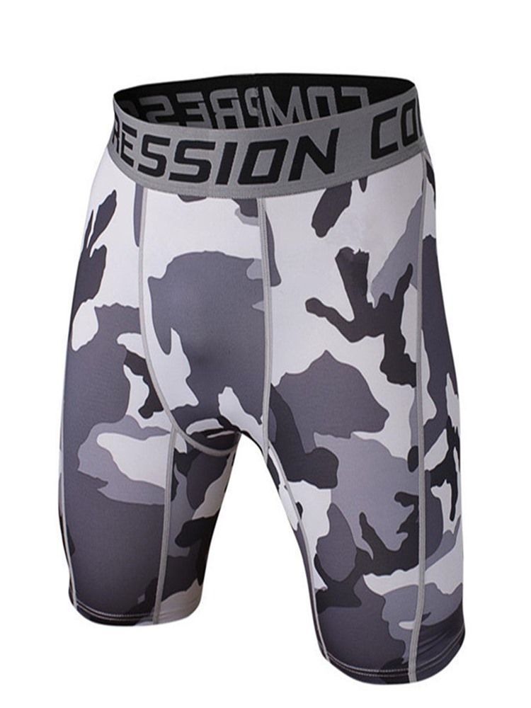 Pantalon De Sport Pour Shorts D'été Camouflage Pour Hommes