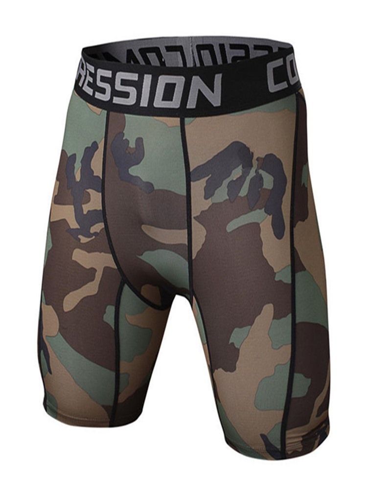 Pantalon De Sport Pour Shorts D'été Camouflage Pour Hommes