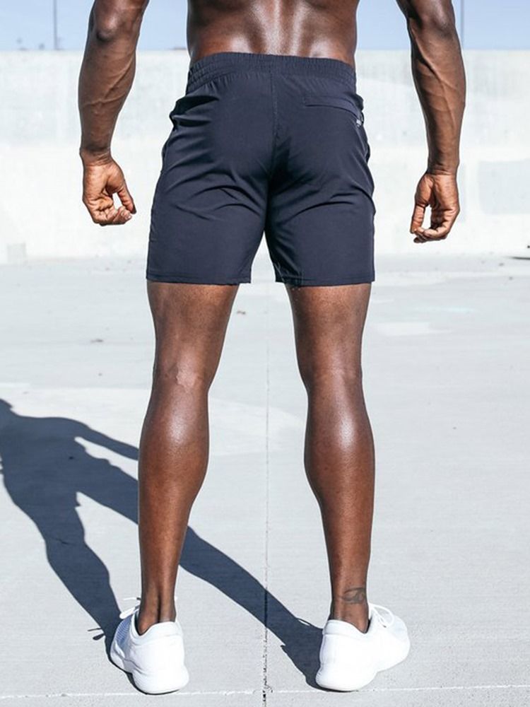 Pantalons Shorts De Course D'été À Séchage Rapide Avec Poches Pour Hommes