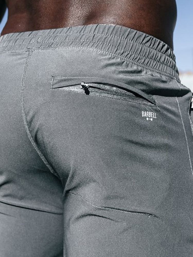 Pantalons Shorts De Course D'été À Séchage Rapide Avec Poches Pour Hommes