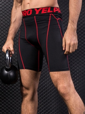 Shorts De Course À Blocs De Couleurs À Séchage Rapide Pour Hommes Pantalons De Sport