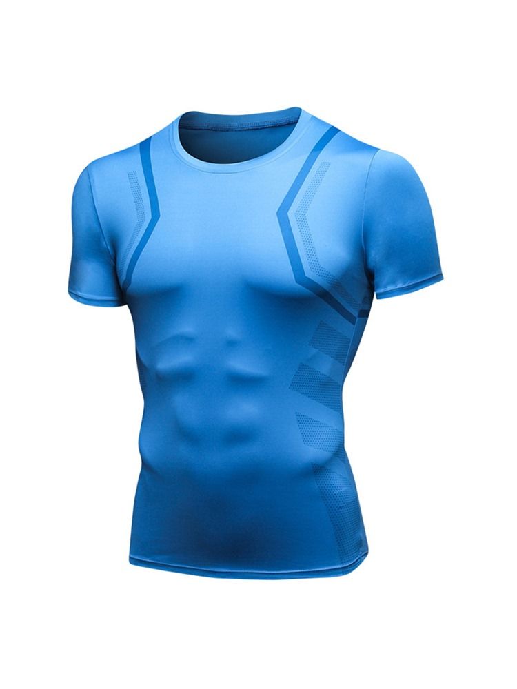 T-shirt À Manches Courtes Respirant À Séchage Rapide Pour Hommes