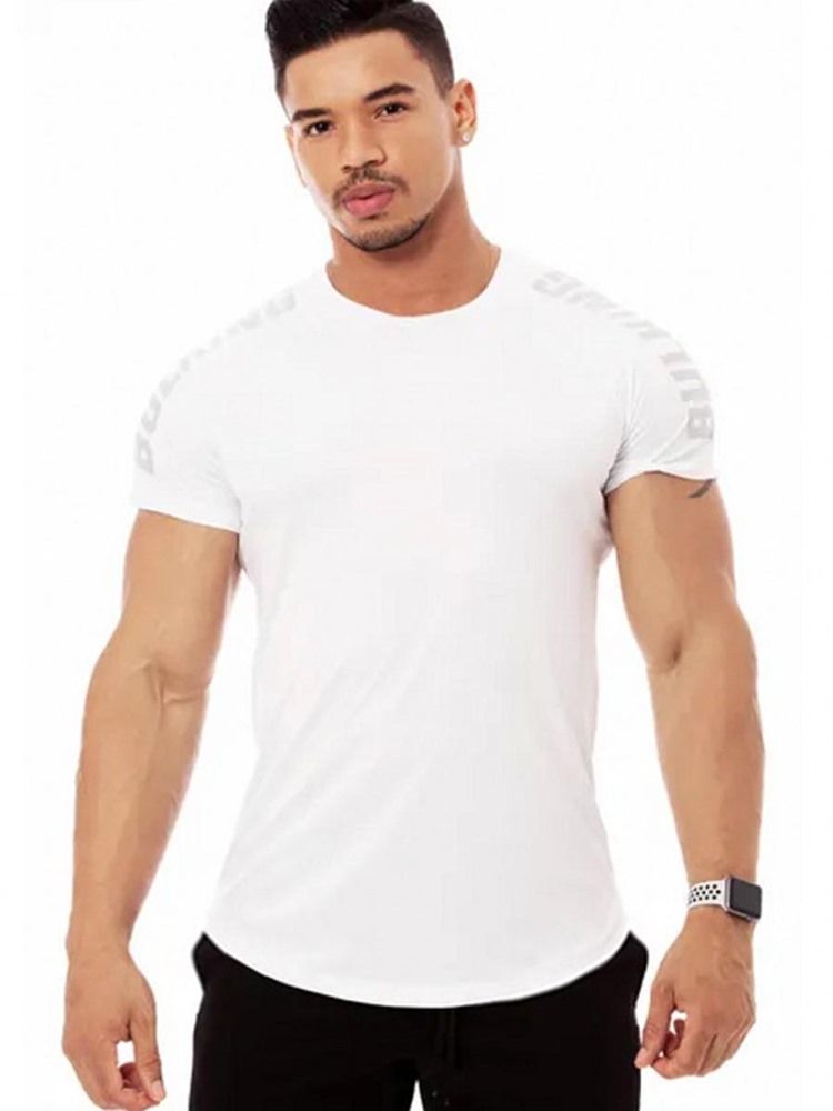 T-shirt De Sport Respirant À Séchage Rapide Pour Hommes