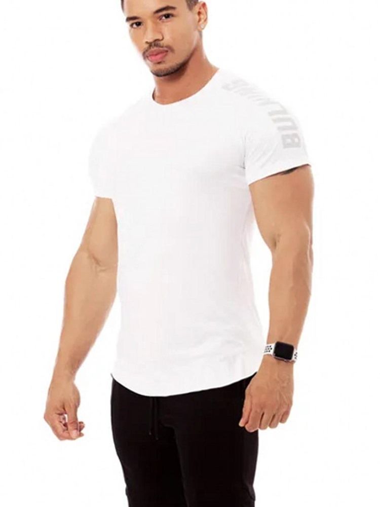 T-shirt De Sport Respirant À Séchage Rapide Pour Hommes