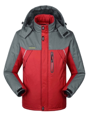 Veste De Ski Pour Couple Imperméable À L'épreuve Du Vent Et À Épaississement Chaud De Grande Taille Pour Hommes