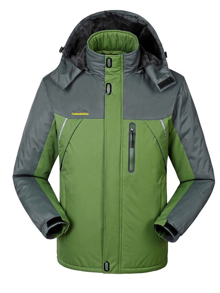 Veste De Ski Pour Couple Imperméable À L'épreuve Du Vent Et À Épaississement Chaud De Grande Taille Pour Hommes