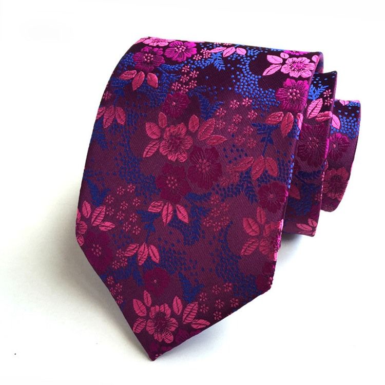 Cravate Florale Paisley Homme