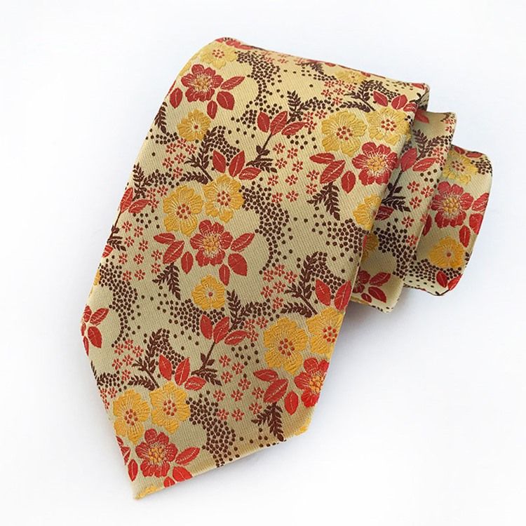 Cravate Florale Paisley Homme