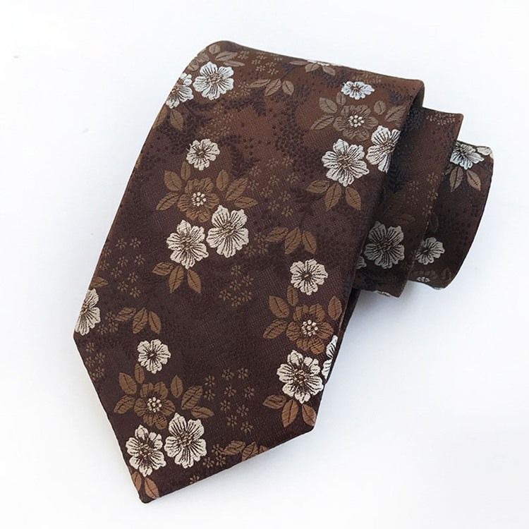 Cravate Florale Paisley Homme