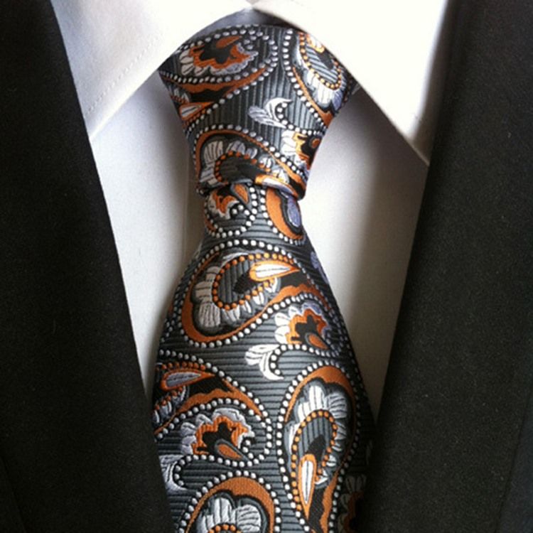 Cravate Paisley Pour Hommes