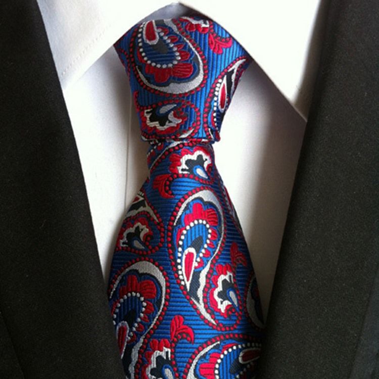 Cravate Paisley Pour Hommes