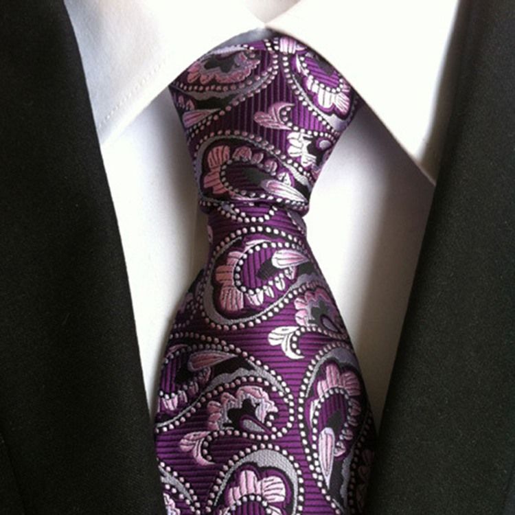 Cravate Paisley Pour Hommes