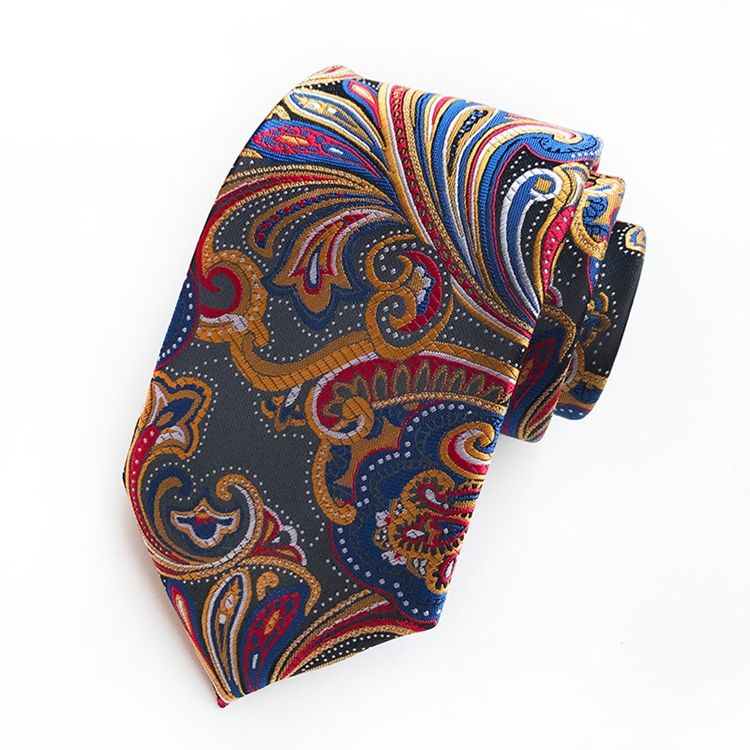 Cravate Paisley Pour Hommes Entreprises Pour Homme