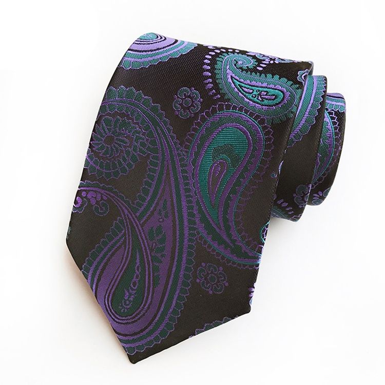 Cravate Paisley Pour Hommes Entreprises Pour Homme