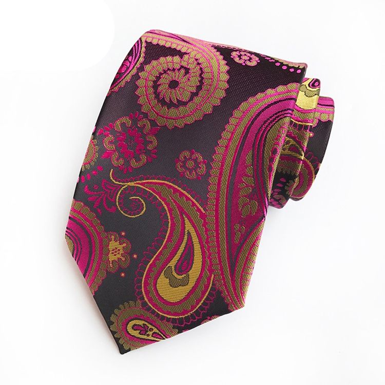 Cravate Paisley Pour Hommes Entreprises Pour Homme