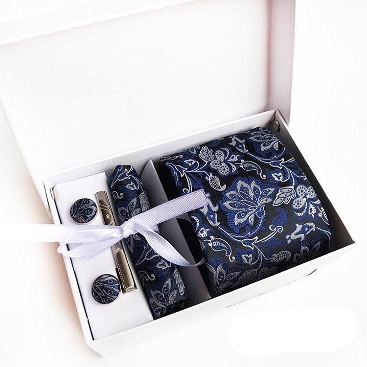 Ensemble De Six Cravates Paisley Pour Hommes