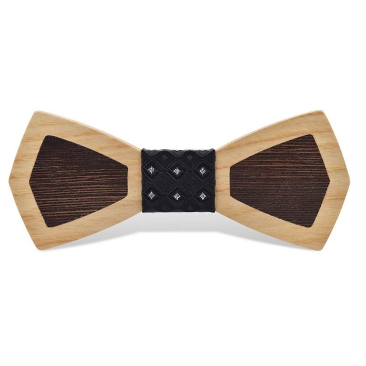 Noeud Papillon En Bois Pour Hommes