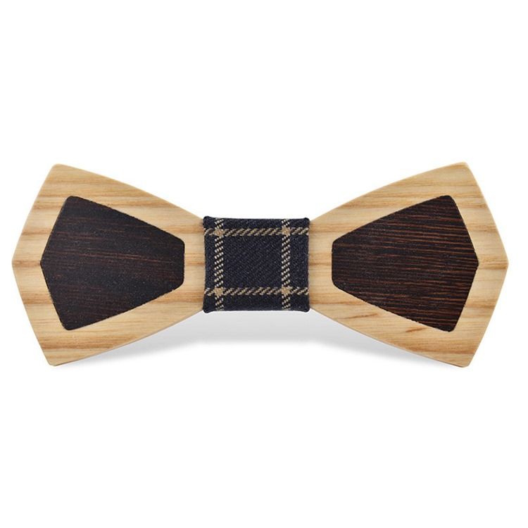 Noeud Papillon En Bois Pour Hommes