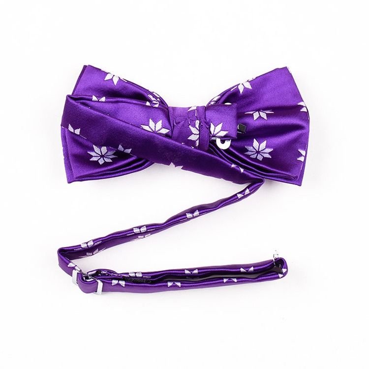 Noeud Papillon Violet De Mariage Pour Hommes