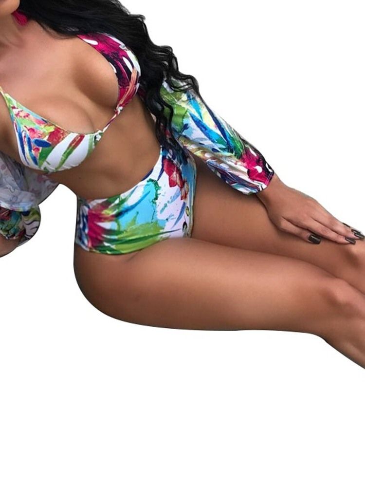 Ensemble De Tankini Pour Femme Maillots De Bain Floraux