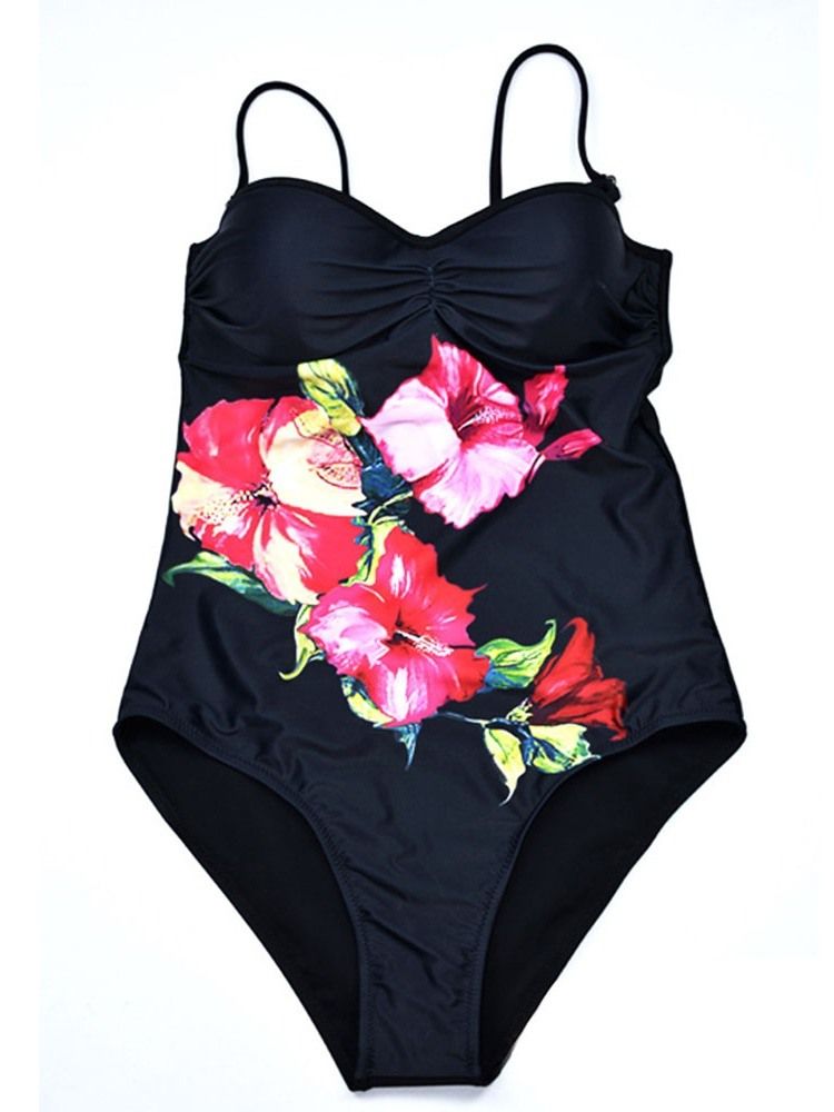 Maillot De Bain Une Pièce Floral Sexy Pour Femmes