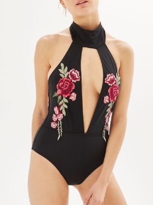 Maillot De Bain Une Pièce Sexy À Fleurs Pour Femmes