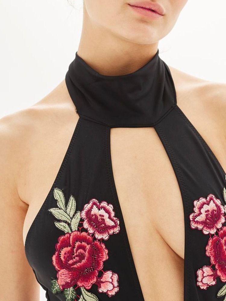 Maillot De Bain Une Pièce Sexy À Fleurs Pour Femmes