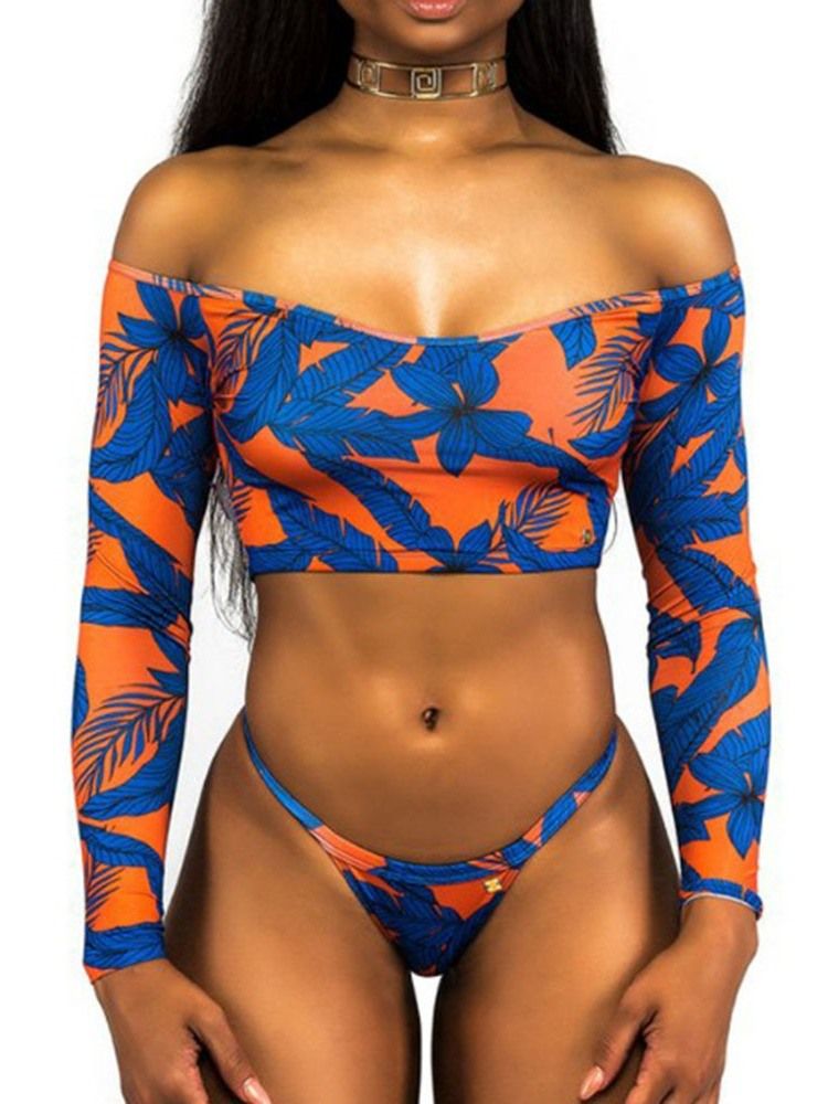 Maillots De Bain Tankini Sexy À Blocs De Couleurs Pour Femmes