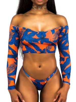 Maillots De Bain Tankini Sexy À Blocs De Couleurs Pour Femmes