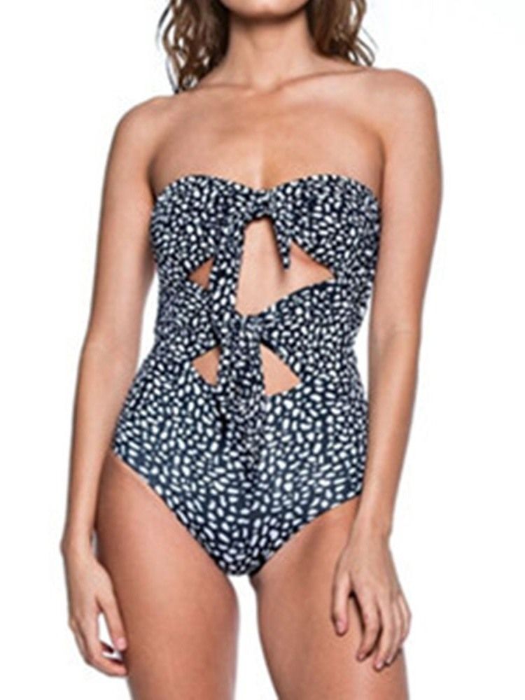 Micro Maillots De Bain À Pois Sexy Bowknot Pour Femmes