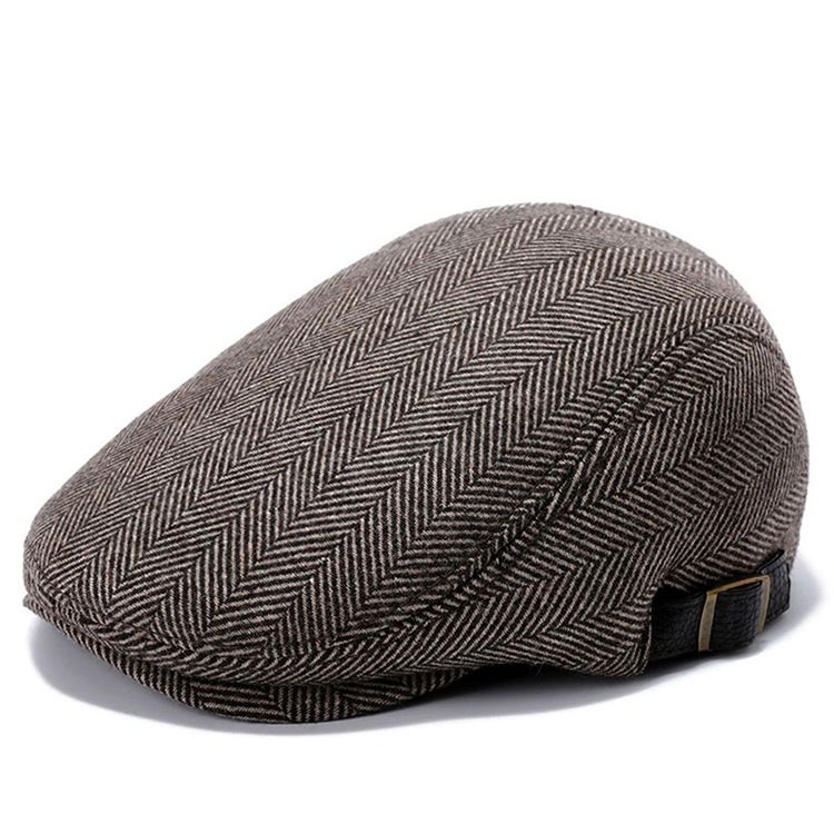 Béret Pour Homme Chapeaux D'hiver Unis Européens