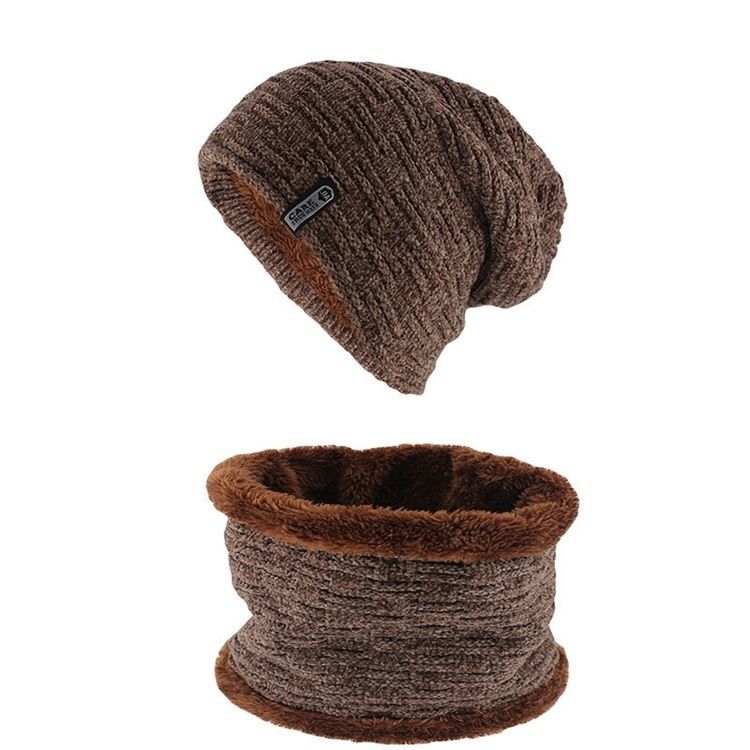 Bonnet Tricoté En Fil De Laine Pour Hommes