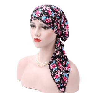 Bonnets D'été À Fleurs Ethniques Skullies Pour Femmes