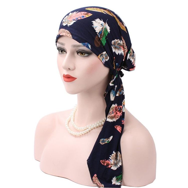 Bonnets D'été À Fleurs Ethniques Skullies Pour Femmes