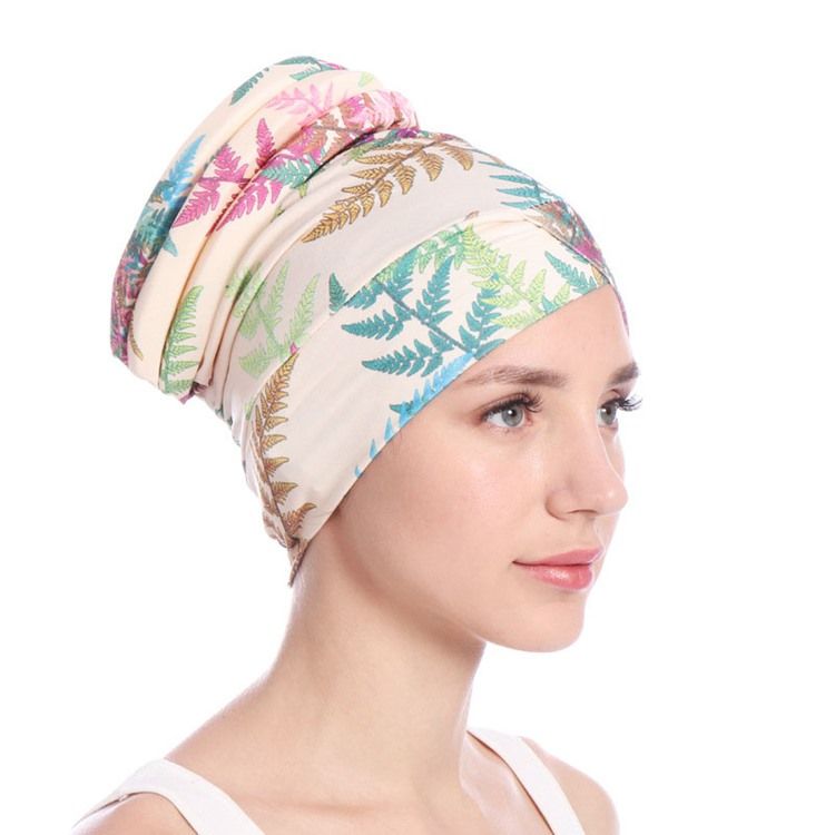 Bonnets Skullies Pour Femmes Chapeaux Imprimés En Coton